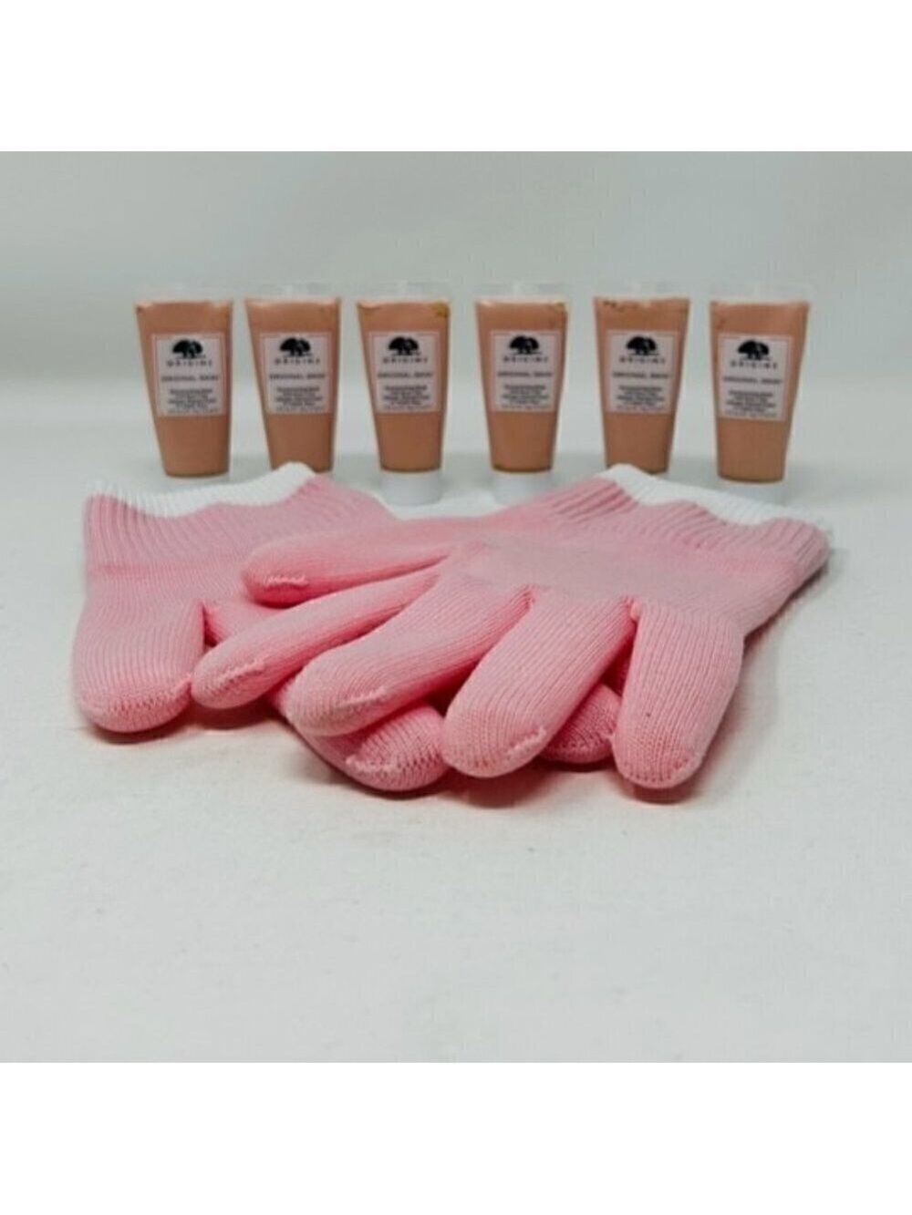 7 piece- Origins Mask and spa gloves